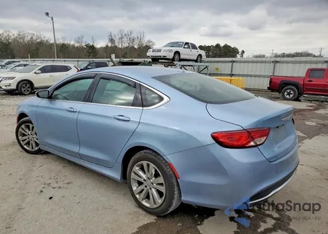 2015 Chrysler 200 Limited from USA, damaged, VIN 1C3CCCAB5FN734543